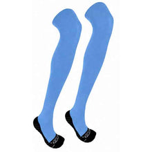 Rawlings Gamer Over the Knee Performance Socks Columbia Blue Medium