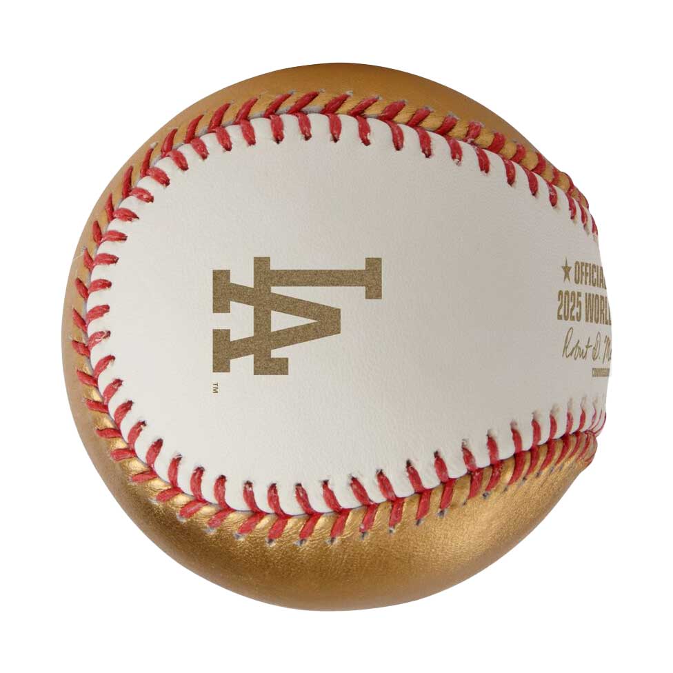 Rawlings 2025 World Series Collector Baseball w/Case – Home Run Sports