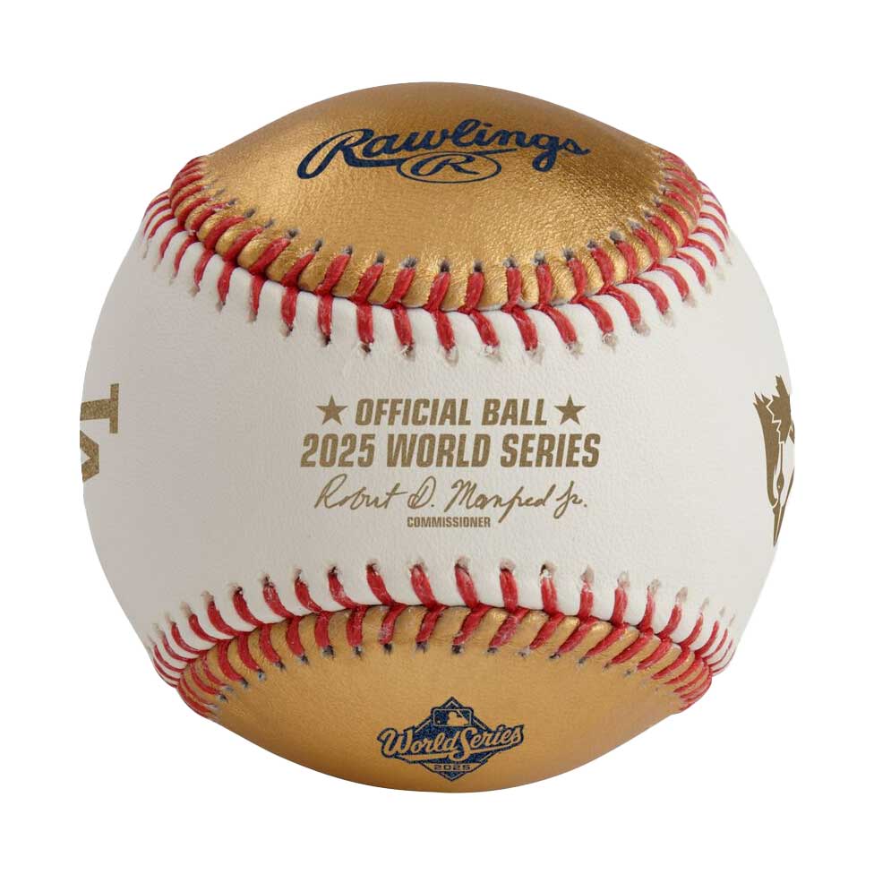 Rawlings 2025 World Series Collector Baseball w/Case – Home Run Sports