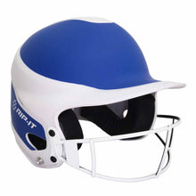 Rip-It Vision Pro Matte Two-Tone Matte Softball Batting Helmet Royal Small / Medium
