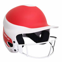 Rip-It Vision Pro Matte Two-Tone Matte Softball Batting Helmet Scarlet Small / Medium
