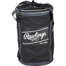 RAWLINGS SOFT SIDED BALL BAG (6 DZ.) - BLACK