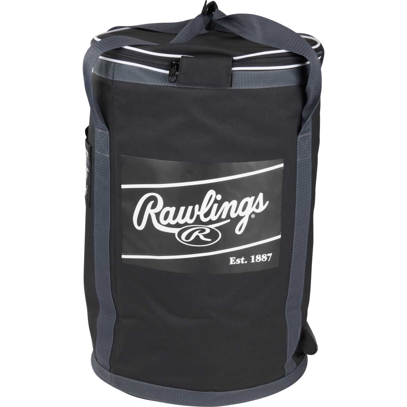 RAWLINGS SOFT SIDED BALL BAG (6 DZ.) - BLACK – Home Run Sports