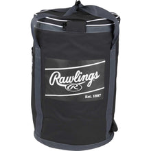 RAWLINGS SOFT SIDED BALL BAG (6 DZ.) - BLACK