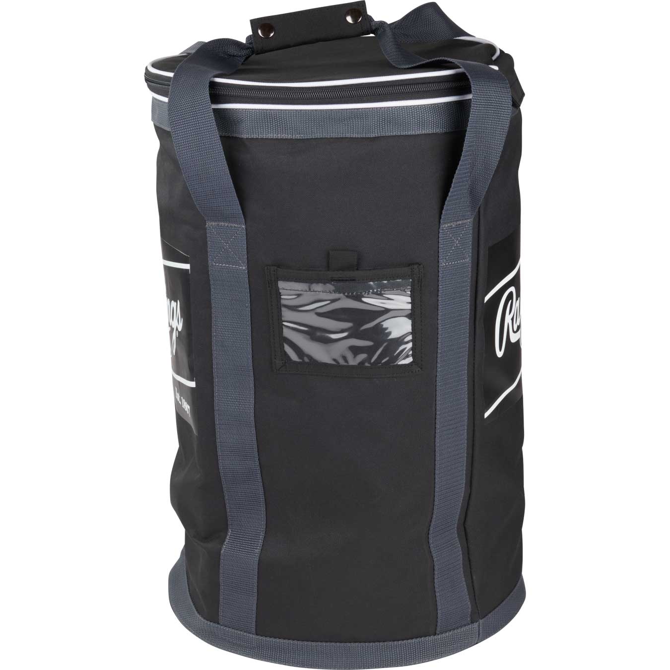 RAWLINGS SOFT SIDED BALL BAG (6 DZ.) - BLACK – Home Run Sports