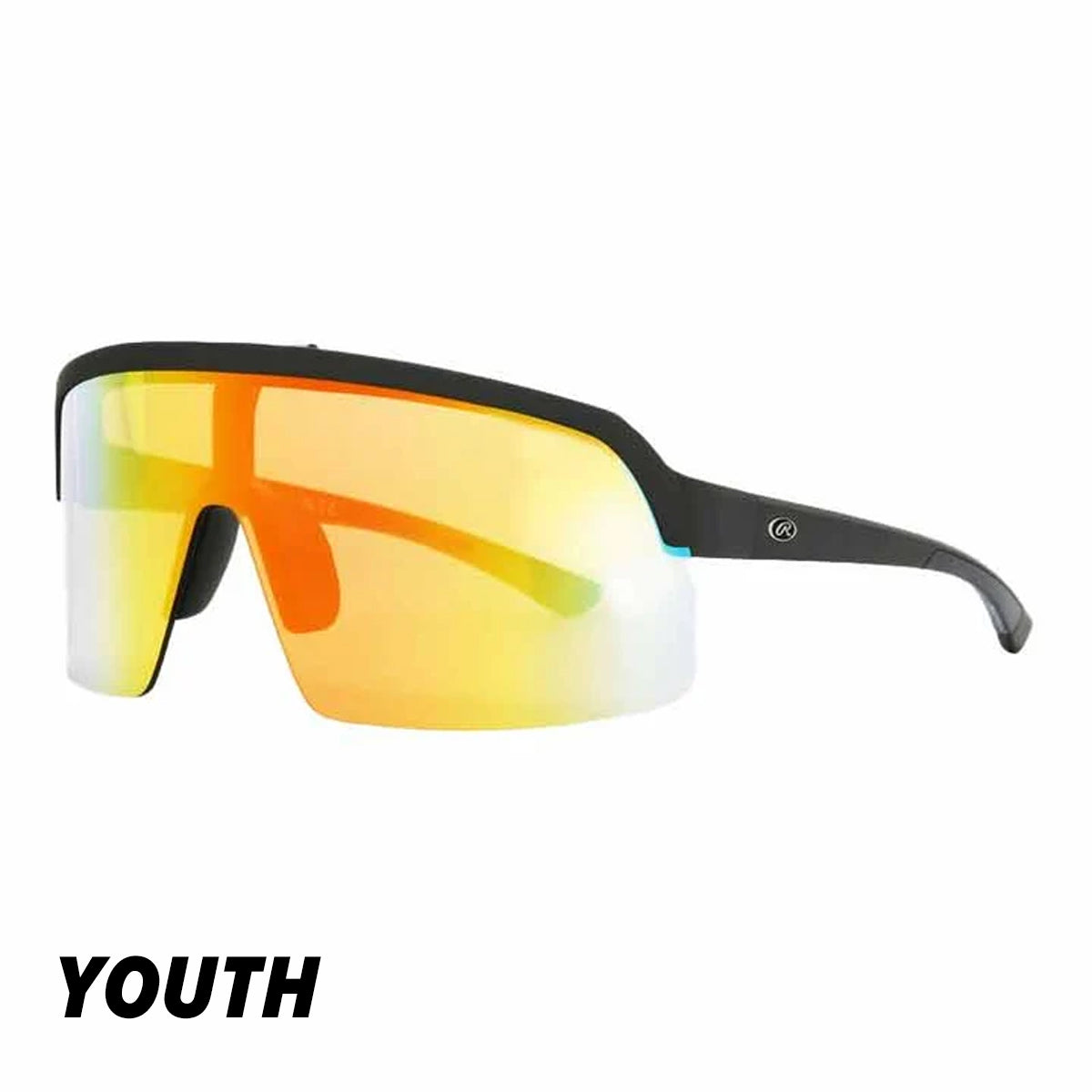Rawlings Youth Flip-Up Sunglasses Black/Mirror