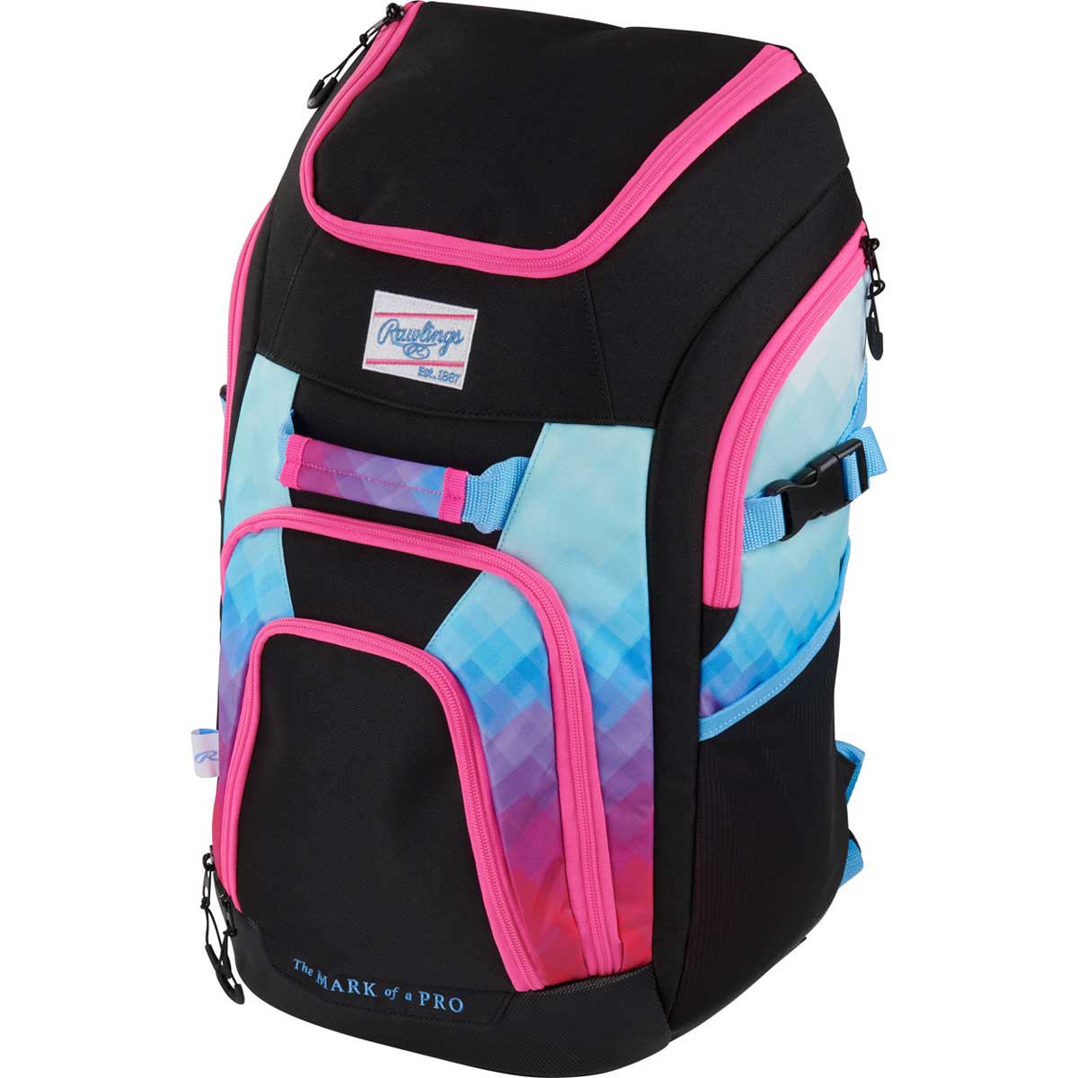 Rawlings Franchise 2 Backpack Equipment Bag Miami