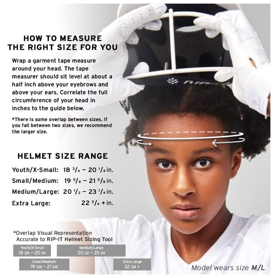 RipIt Vision Pro Matte TwoTone Matte Softball Batting Helmet Home