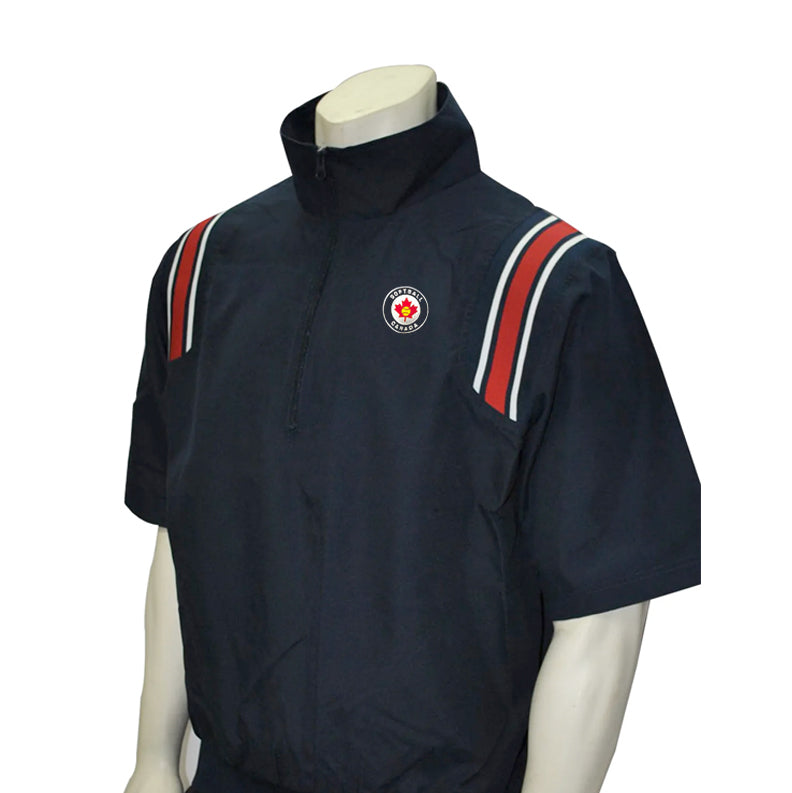 Softball Canada 1/2 Sleeve Pullover Jacket w/Half Zipper