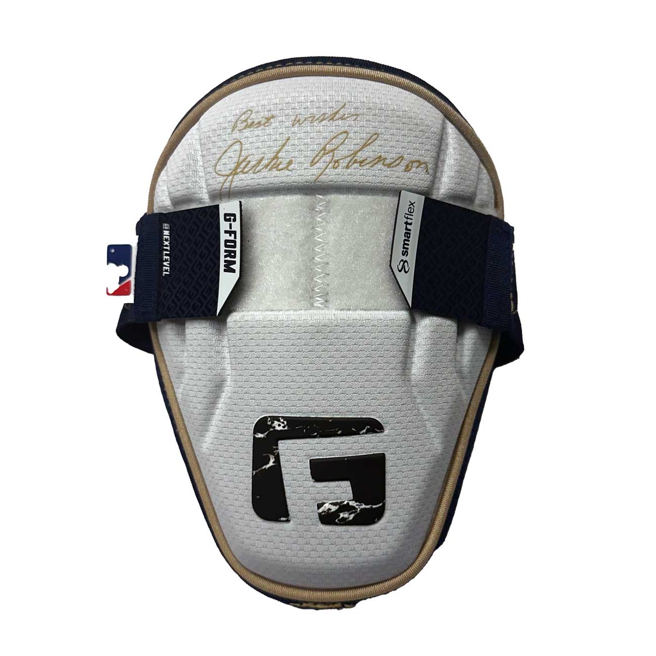 G-Form Surge Adult Elbow Guard MLB On-Field Navy/White/Gold Large / X-Large