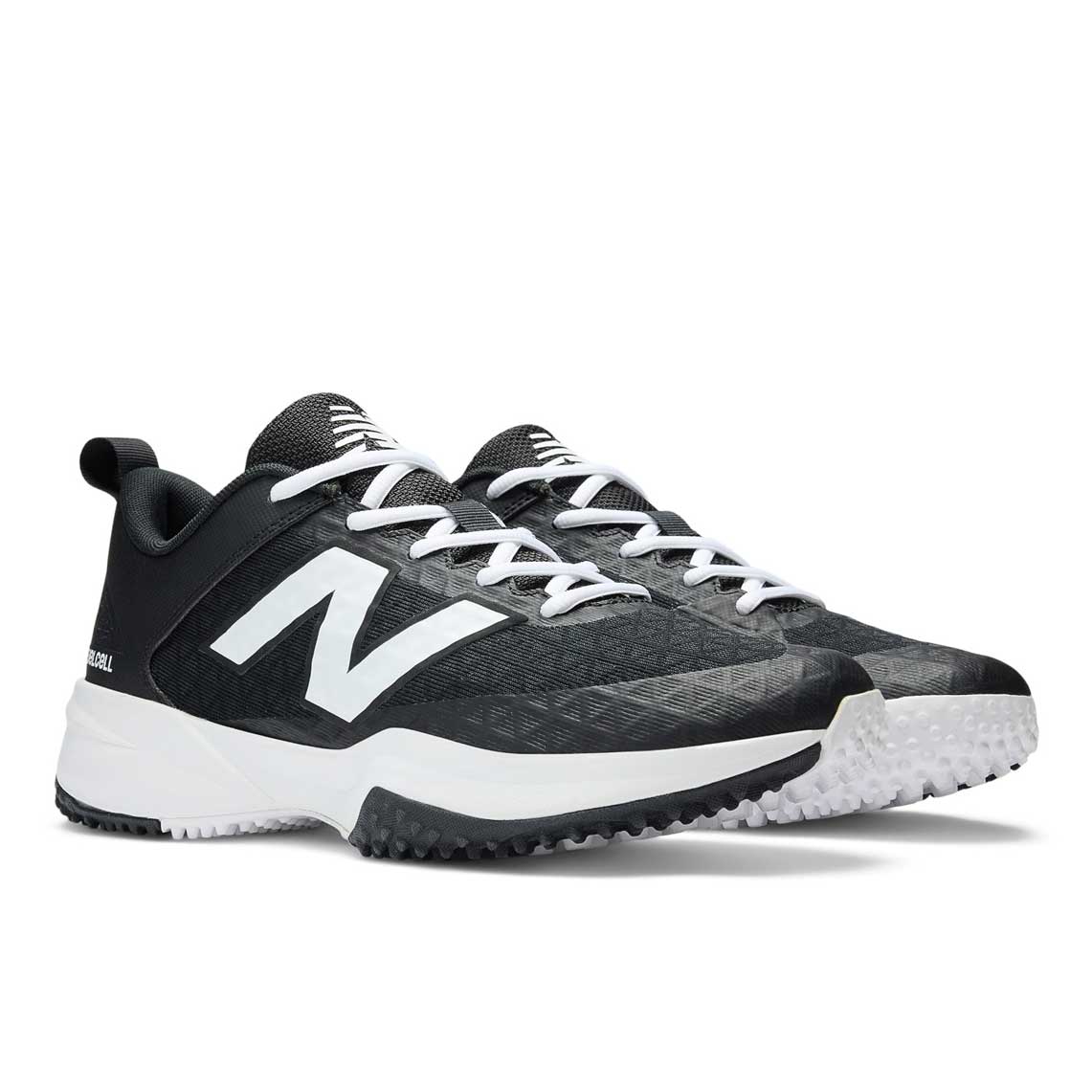 New Balance T4040BK8 Black/White Turfs