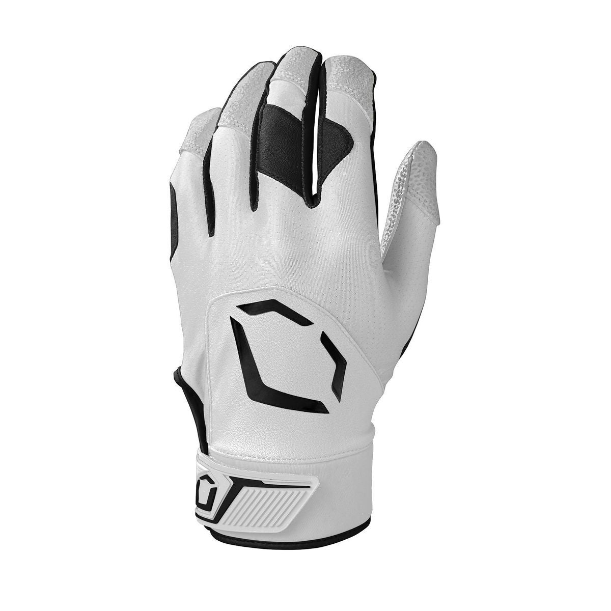 Evoshield Standout Batting Gloves White/Black White/Black Small