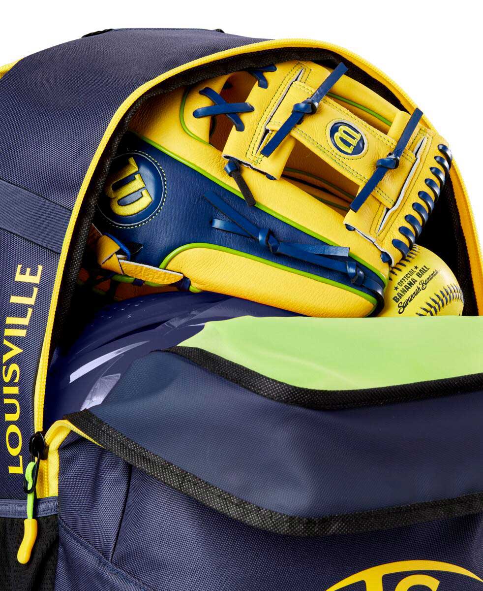 Gants de frappe Louisville Slugger Savannah Bananas Youth Medium NEUF Gants de frappe Louisville Slugger Savannah Bananas Youth Medium NEUF