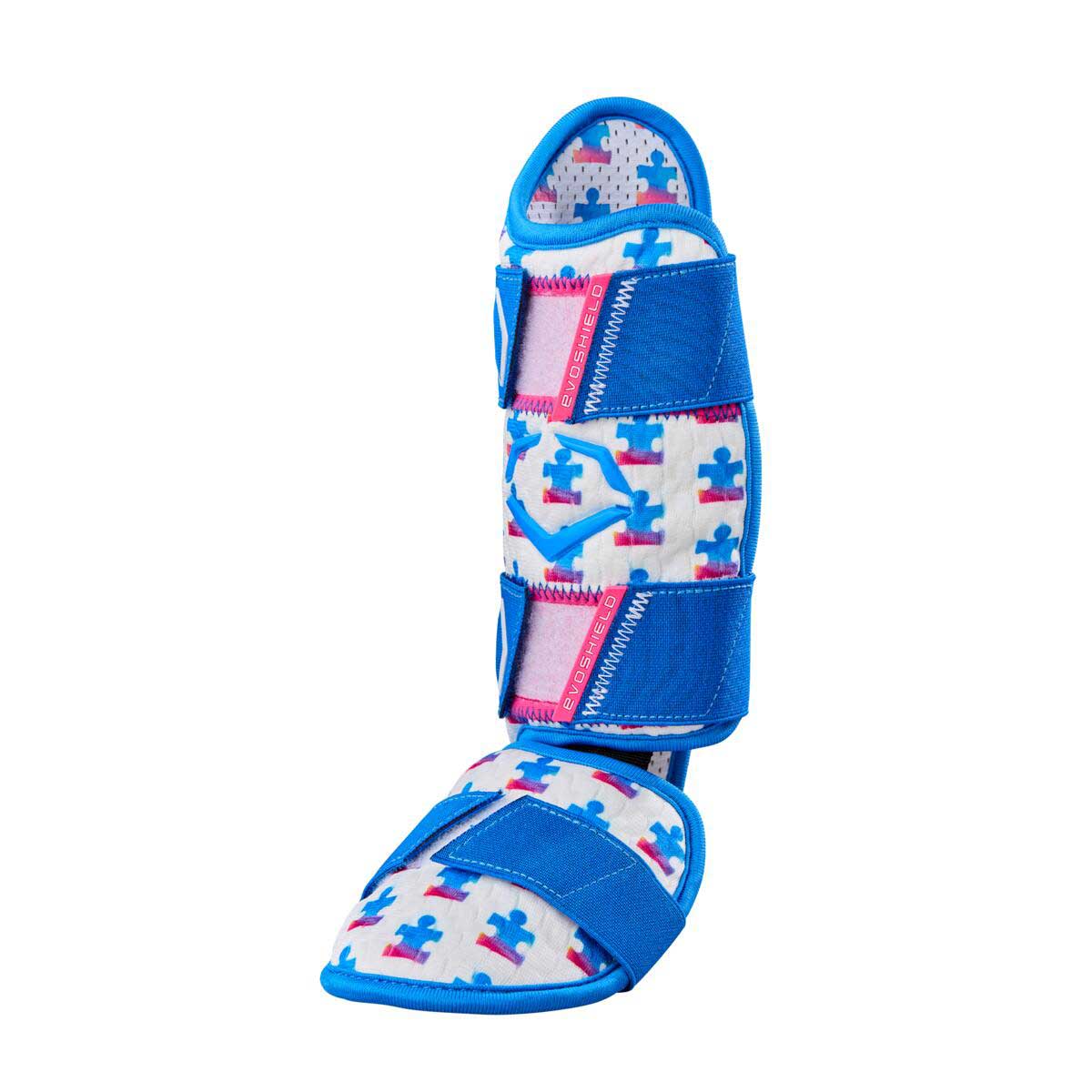 Evoshield X-SRZ Autism Speaks Batter's Leg Guard Adult RHH