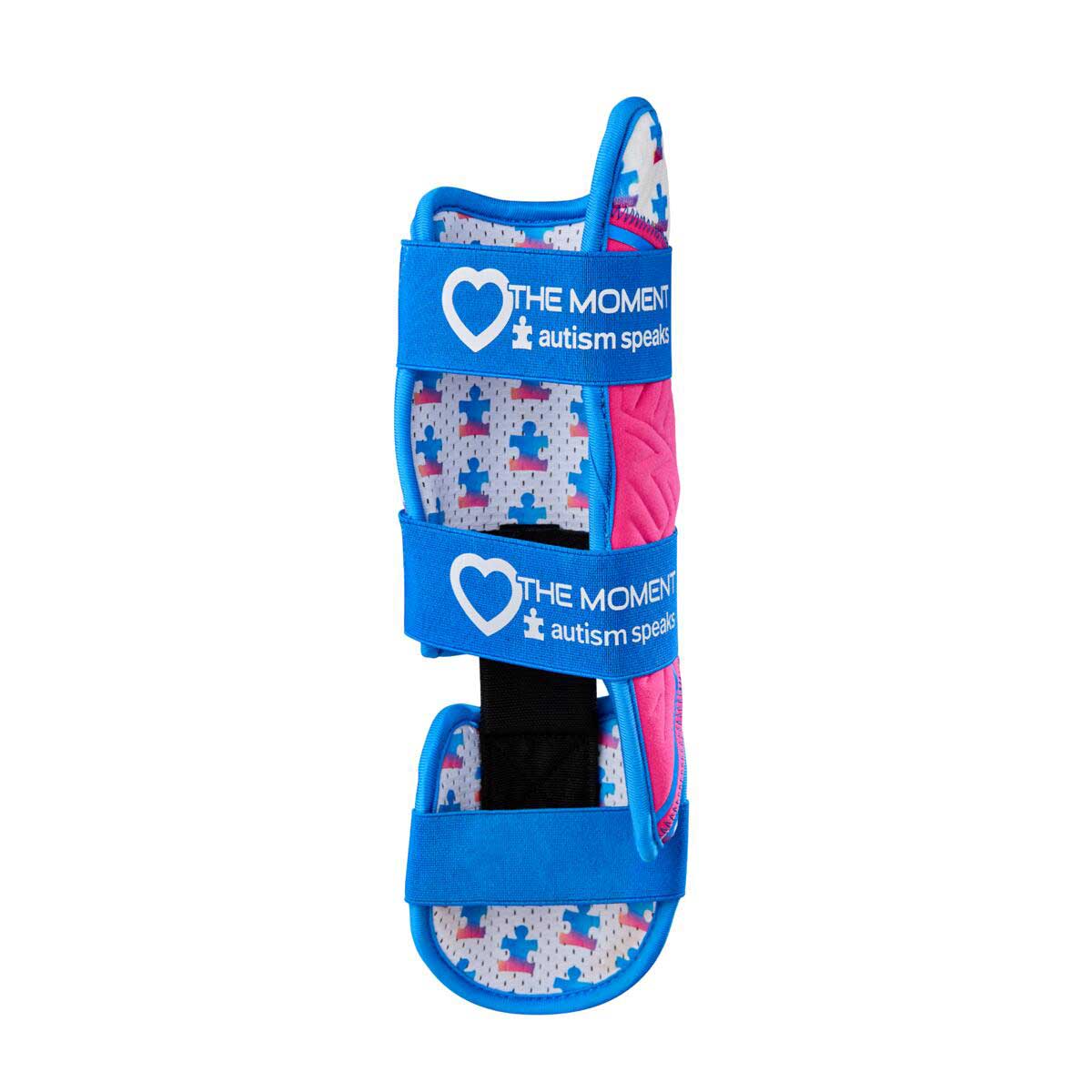 Evoshield X-SRZ Autism Speaks Batter's Leg Guard Adult - Left hand