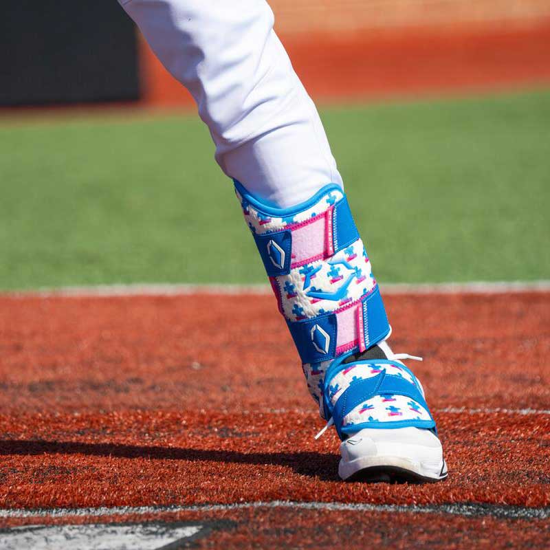 Evoshield X-SRZ Autism Speaks Batter's Leg Guard Adult RHH – Home