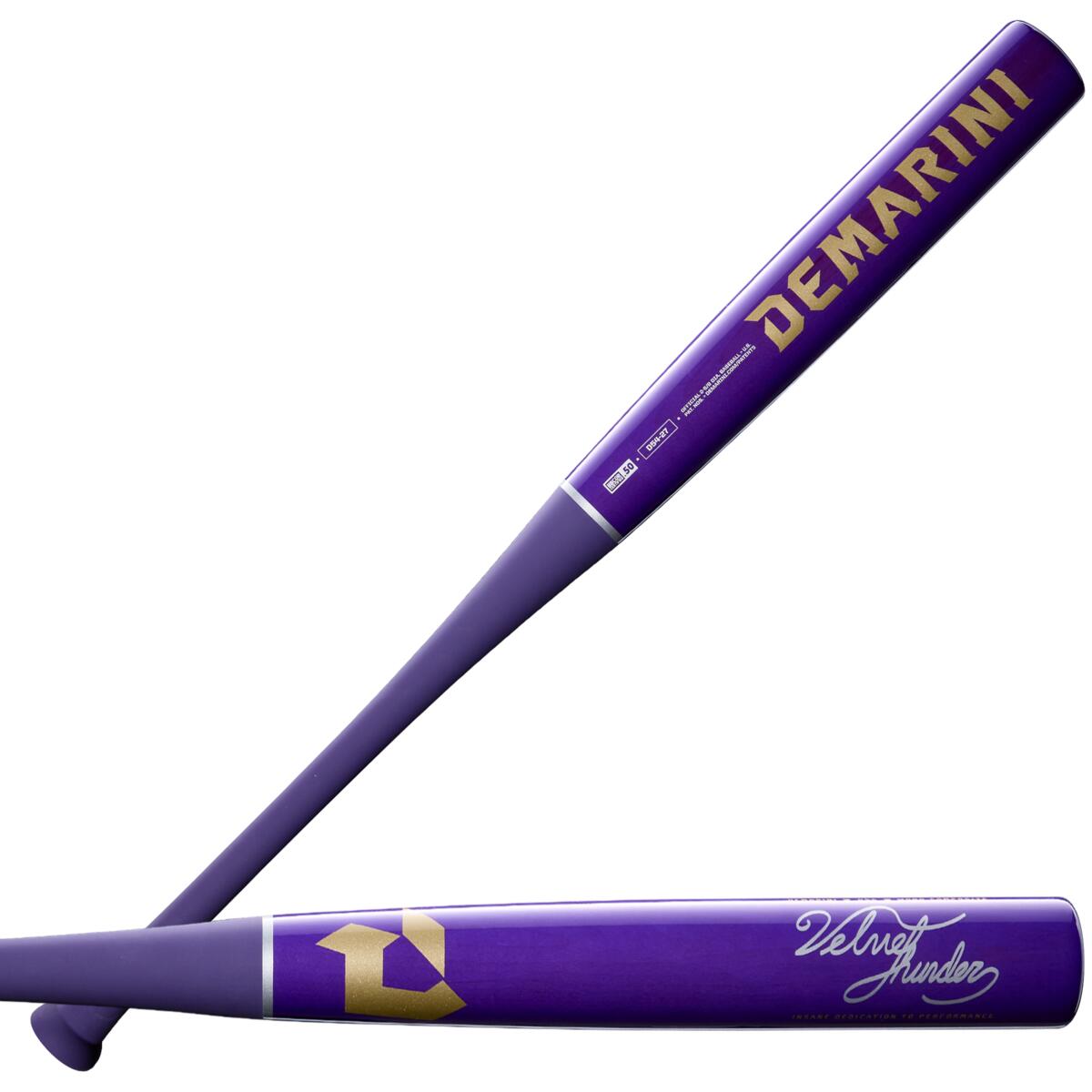 DeMarini Velvet Thunder D54 Wood Composite BBCOR -3oz