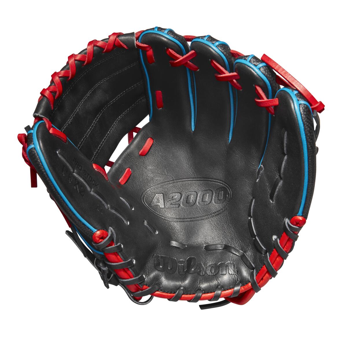 Wilson A2000 X2 Pedroia Fit Black/Red/Tropical 11"-RHT