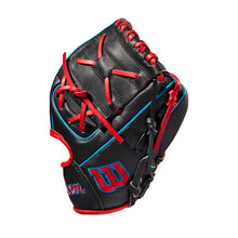Wilson A2000 X2 Pedroia Fit Black/Red/Tropical 11"-RHT