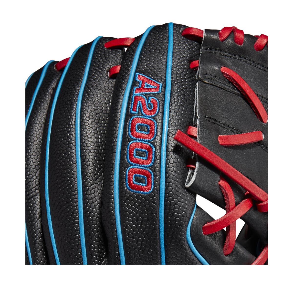 Wilson A2000 X2 Pedroia Fit Black/Red/Tropical 11"-RHT