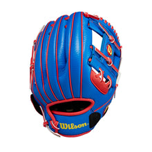 Wilson A200 H-Web Royal/Red/Yellow 10"