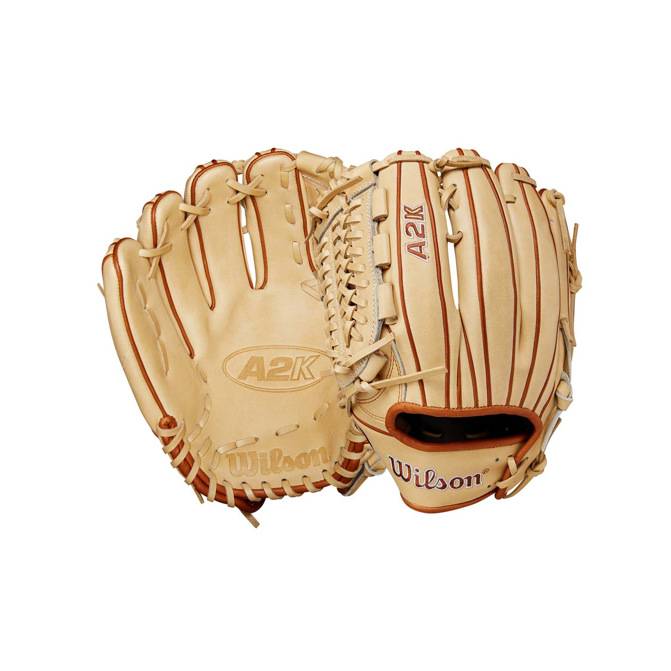 Wilson A2K D33 Blonde/Saddle Tan 11.75