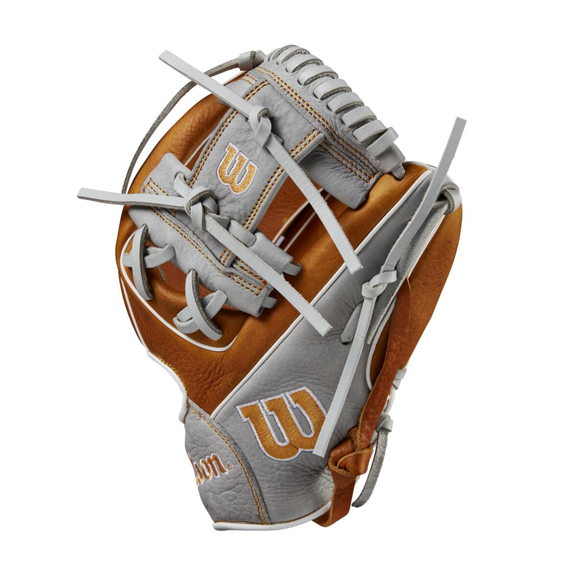 Wilson A1000 H-Web Saddle Tan/Grey 11