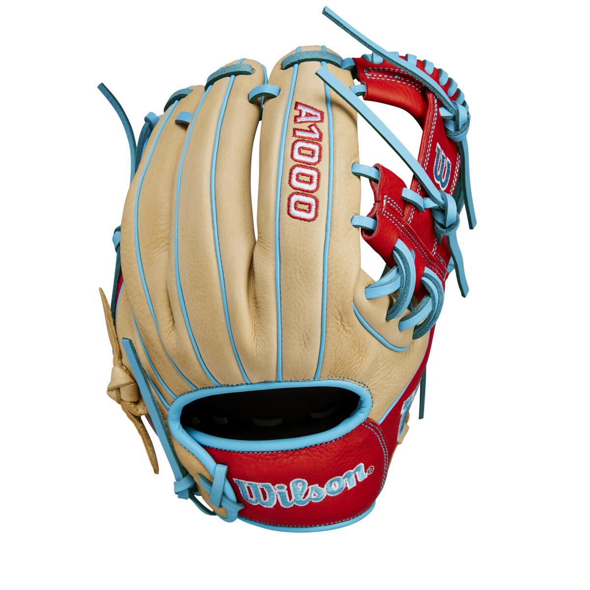 Wilson A1000 1786 Blonde/Red/Cool Blue 11.5"-RHT