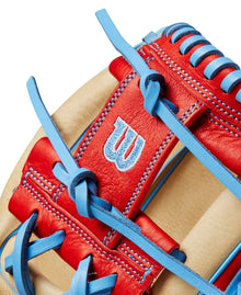 Wilson A1000 1786 Blonde/Red/Cool Blue 11.5"-RHT