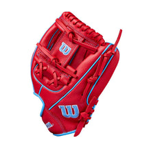Wilson A500 H-Web Red/Cool Blue/White 11.5"