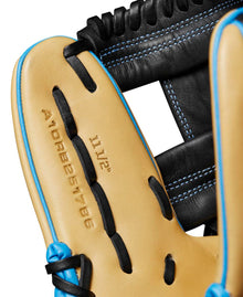 Wilson A1000 1786 Blonde/Cool Blue/Red 11.5"-RHT