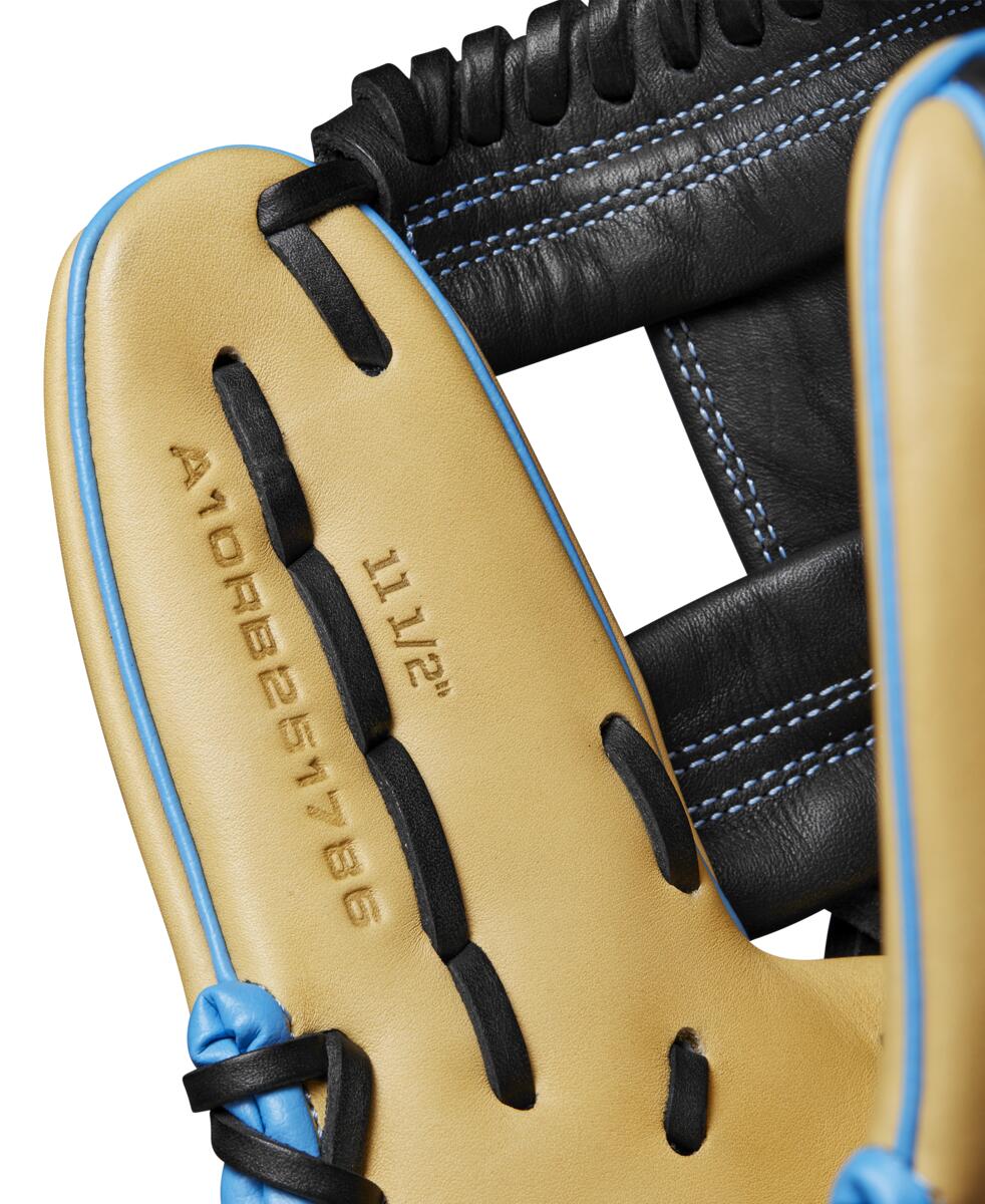 Wilson A1000 1786 Blonde/Cool Blue/Red 11.5"-RHT