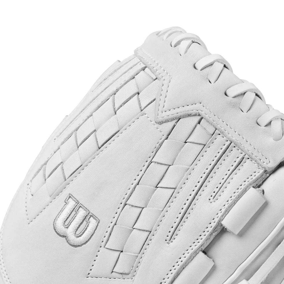 Wilson A1000 Fastpitch V125 White/Silver 12.5"