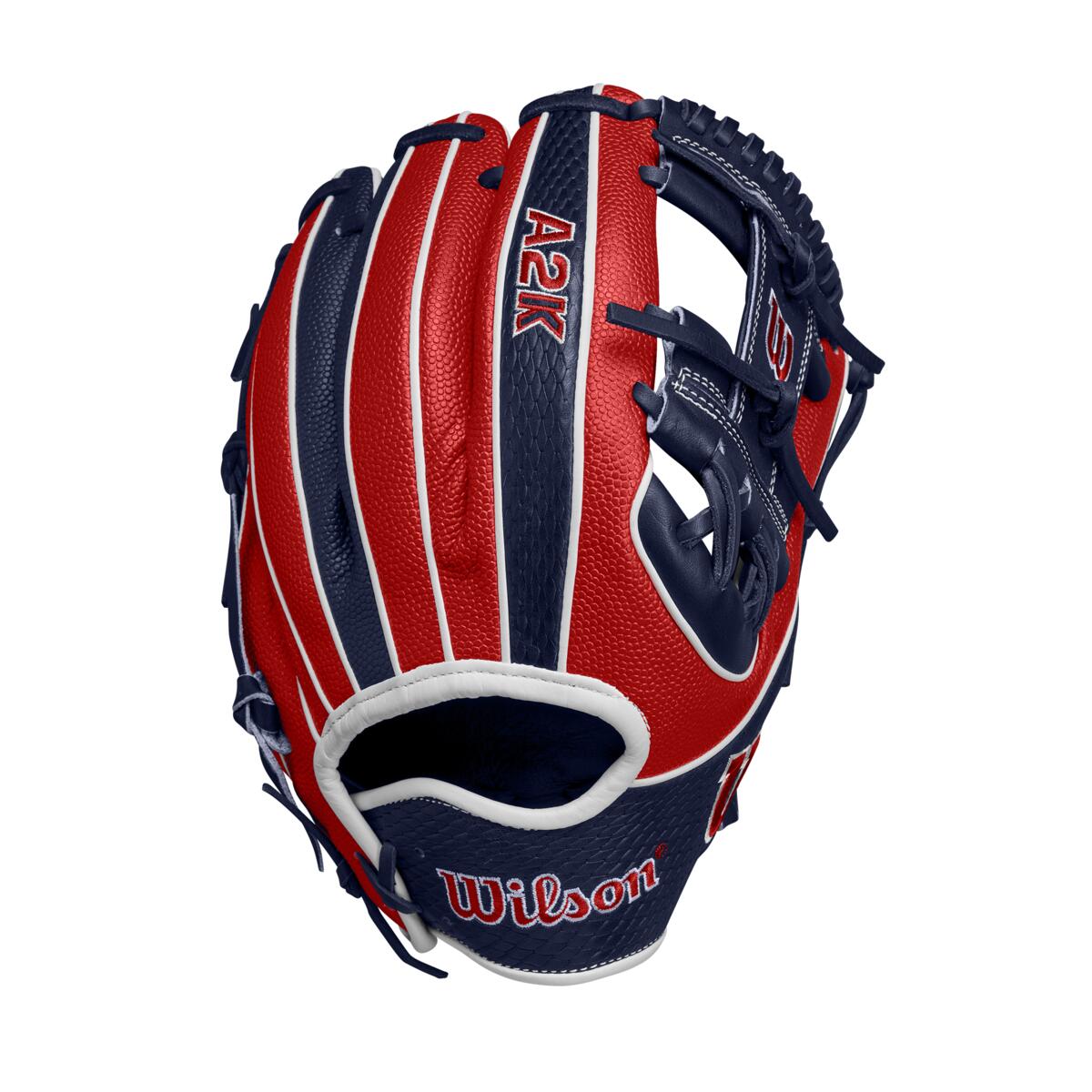 Wilson A2K Fall 2024 1724 Navy/Red/White 11.75"-RHT