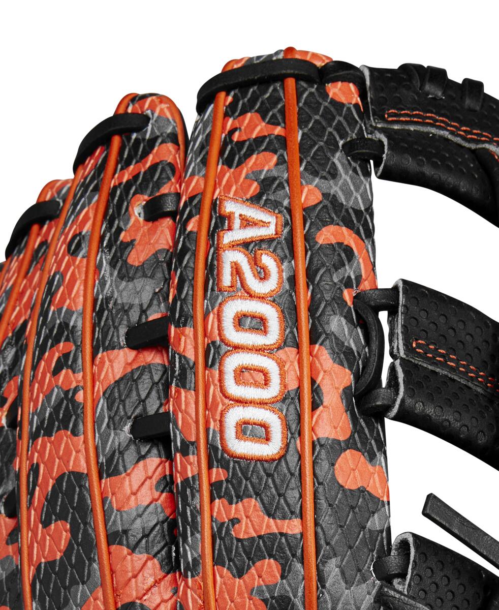 Wilson A2000 October 2024 GOTM Black/Orange/Grey 1777 12.75
