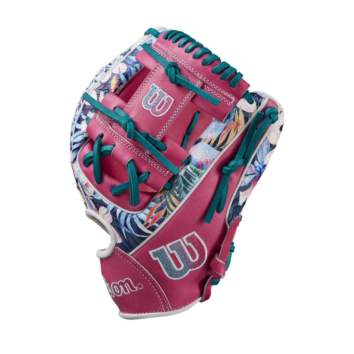 Wilson A2000 November 2024 GOTM 1786 Flamingo Pink/Floral 11.5"-RHT