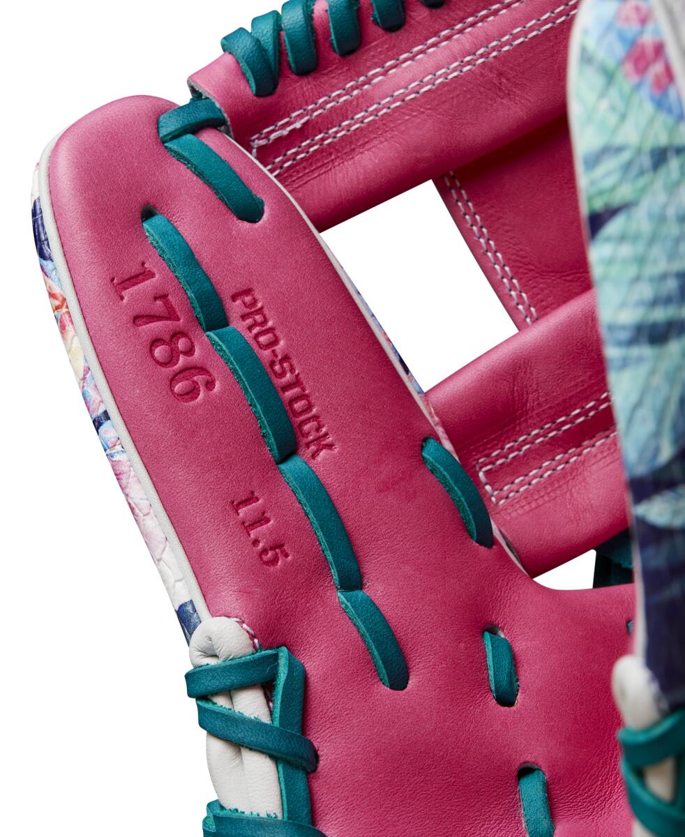 Wilson A2000 November 2024 GOTM 1786 Flamingo Pink/Floral 11.5