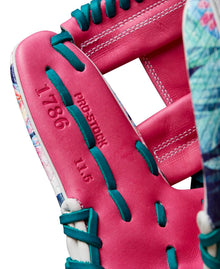 Wilson A2000 November 2024 GOTM 1786 Flamingo Pink/Floral 11.5"-RHT