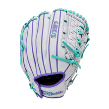 Wilson A500 Siren Fastpitch White/Seafoam/Purple 11.75"-RHT