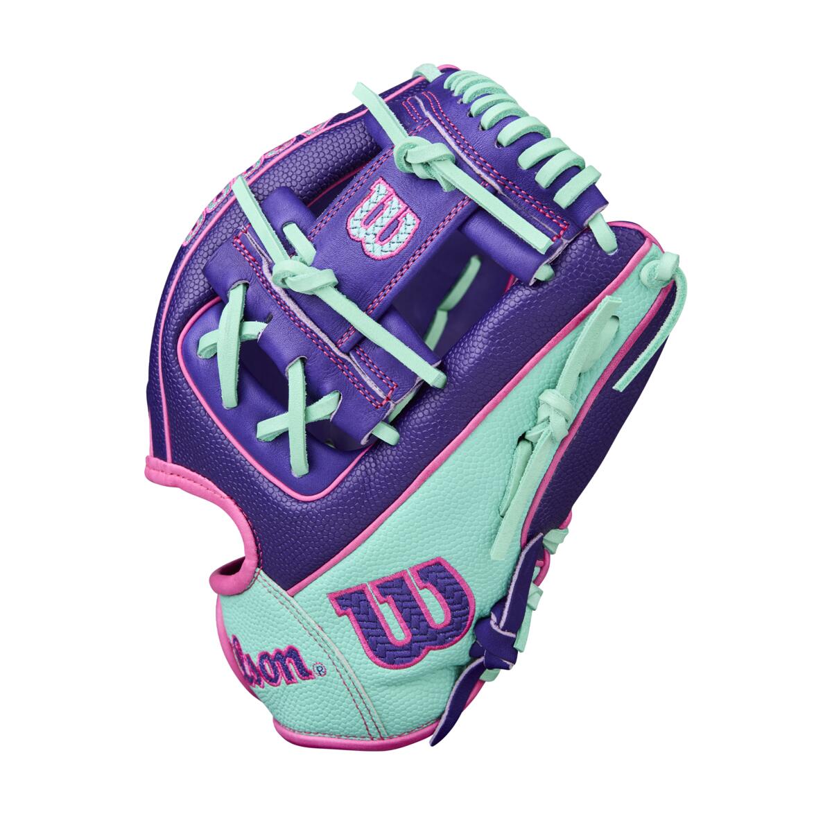 Wilson A2000 Winter 2025 DP15SS Purple/Seafoam 11.5"-RHT