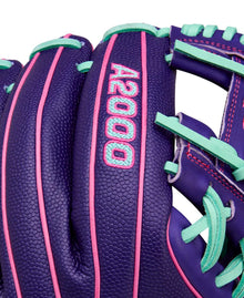 Wilson A2000 Winter 2025 DP15SS Purple/Seafoam 11.5"-RHT
