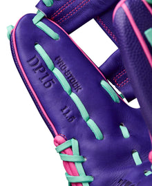 Wilson A2000 Winter 2025 DP15SS Purple/Seafoam 11.5"-RHT