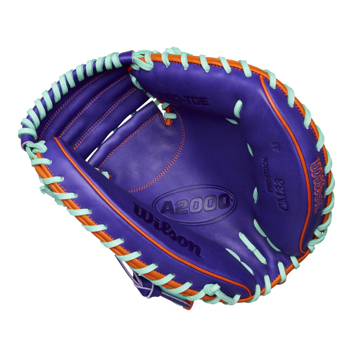 Wilson A2000 Winter 2025 CM33SS Purple/Seafoam 33