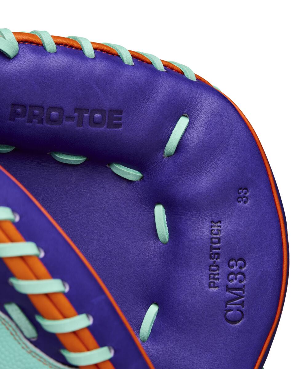 Wilson A2000 Winter 2025 CM33SS Purple/Seafoam 33"-RHT