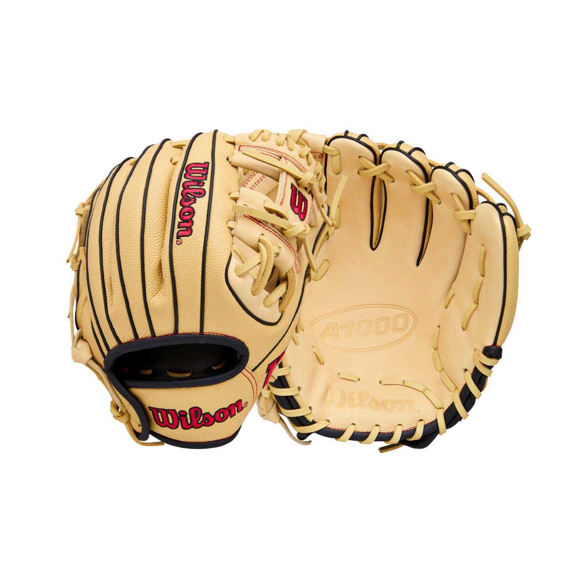 Wilson A1000 PF11SS Blonde/Black/Red 11"-RHT