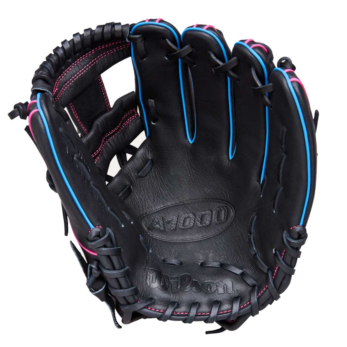 Wilson A1000 DP15 Black/Flamingo Pink 11.5"
