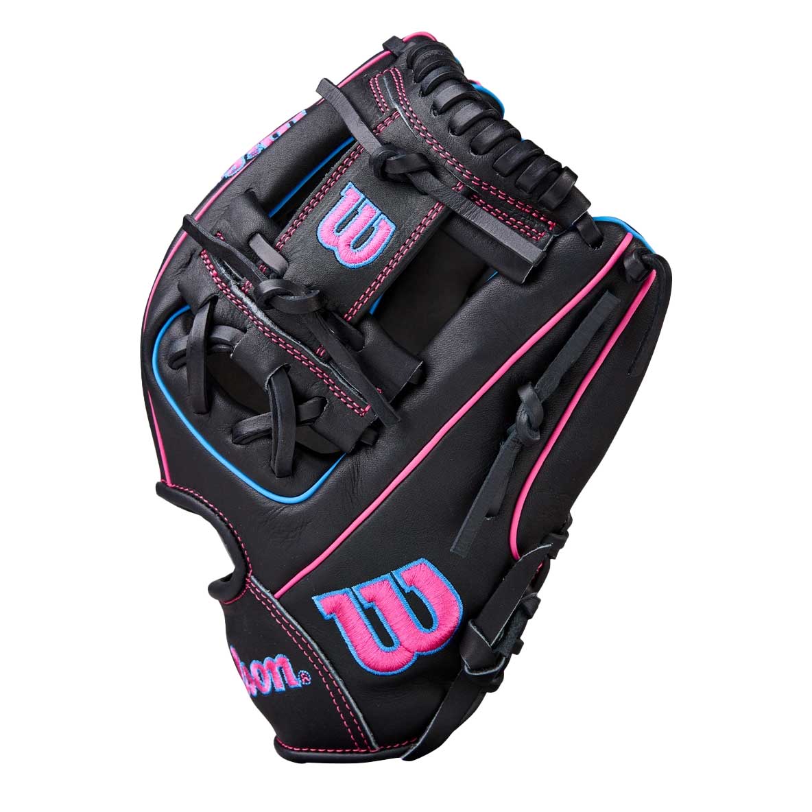 Wilson A1000 DP15 Black/Flamingo Pink 11.5"
