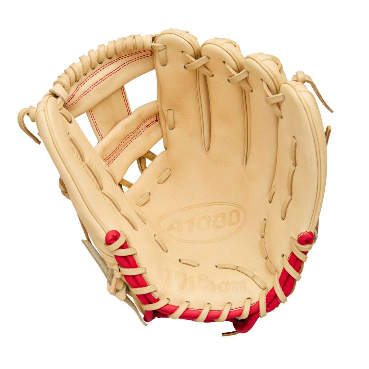 Wilson A1000 1975 Blonde/Red/Royal 11.75"-RHT