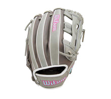 Wilson A1000 DW5 Steel Grey/Seafoam/Pink 12"