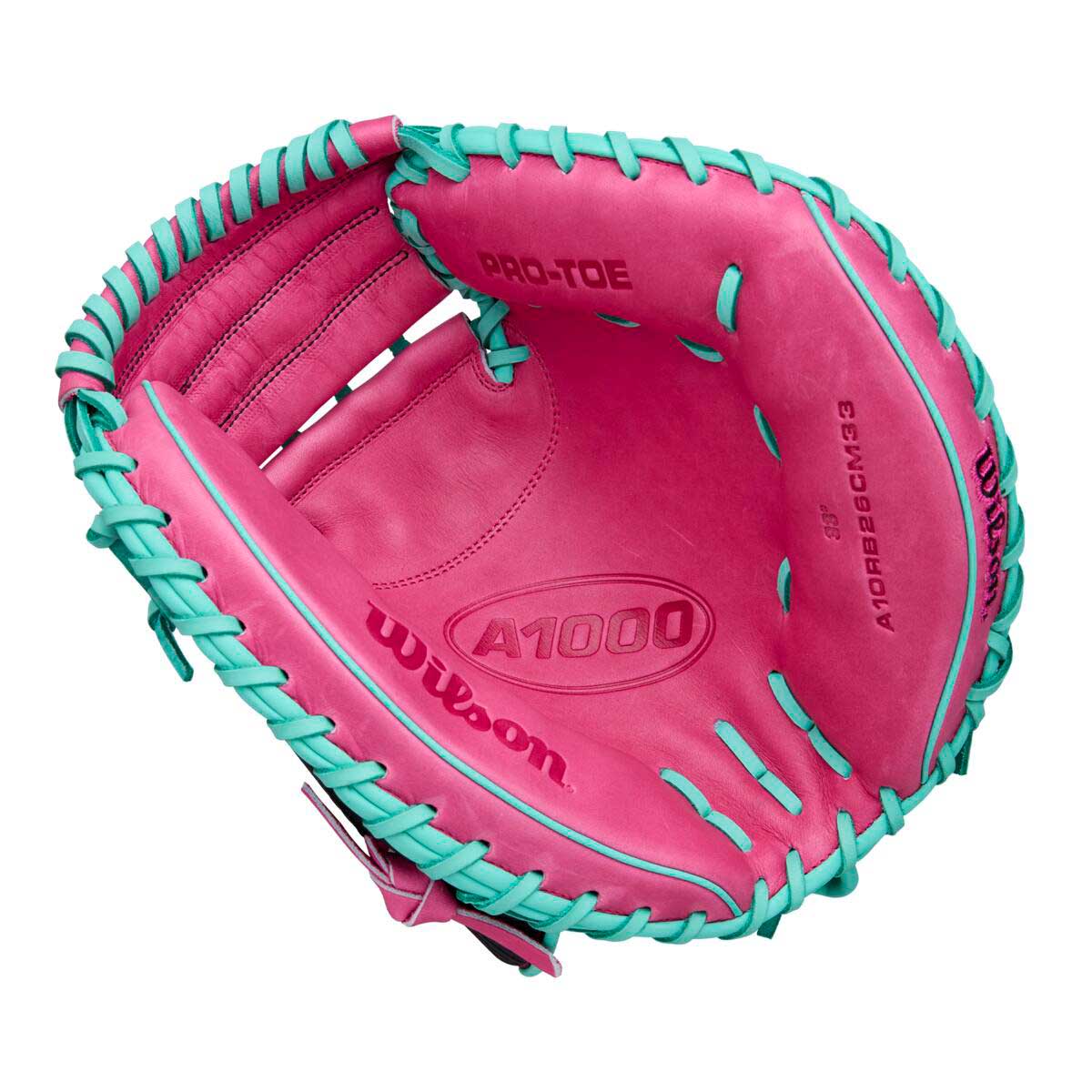 Wilson A1000 CM33 Flamingo Pink/Black/Seafoam 33"-RHT